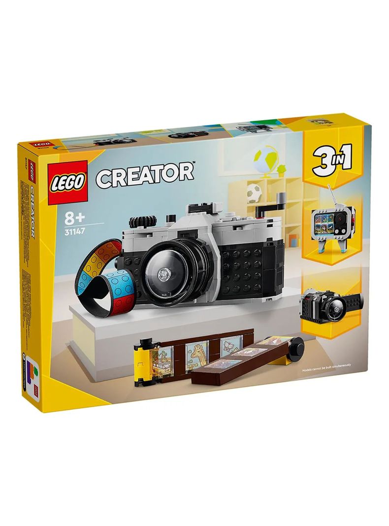 Bloques Creator Cámara Retro 261 Piezas