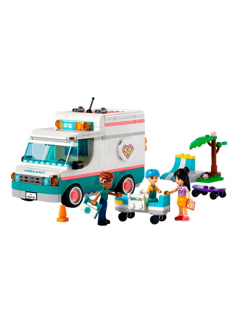 Bloques Ambulancia del Hospital de Heartlake 344 Piezas-1