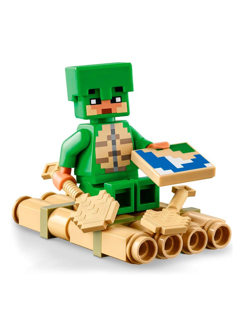 Bloques Minecraft La Casa-Tortuga de la Playa 234 Piezas-2