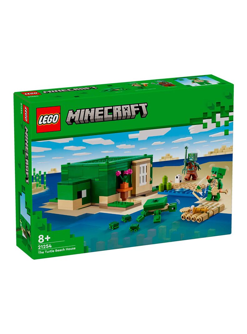 Bloques Minecraft La Casa-Tortuga de la Playa 234 Piezas-0