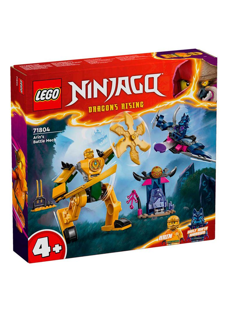 Bloques Ninjago Armadura de Batalla de Arin 104 Piezas-0
