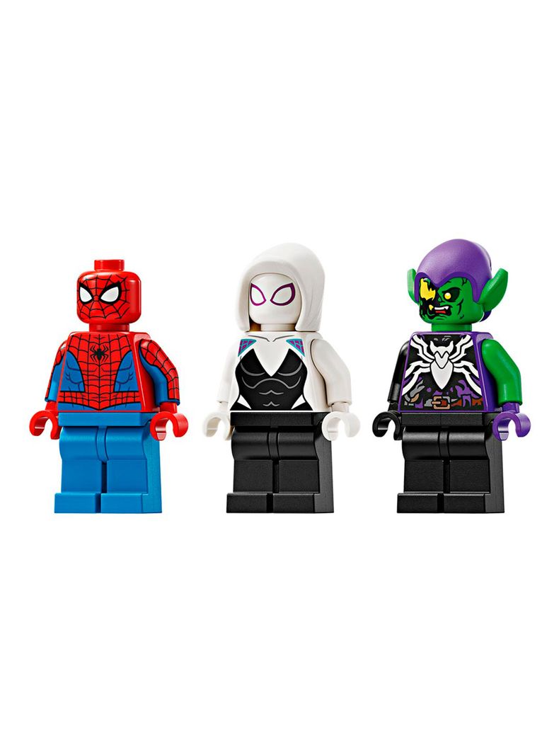 Bloques Auto Carreras Spider-Man y Duende Verde 227 Piezas-1