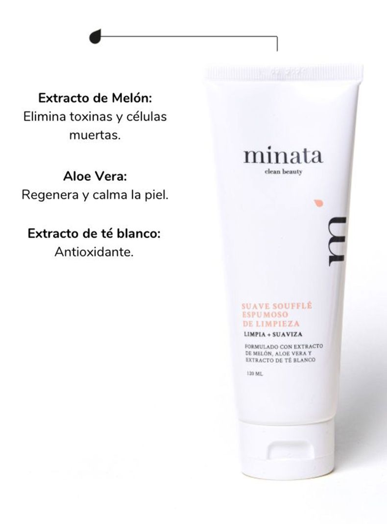 Suave Minata Souffle Espumoso de Limpieza 120 ml-3