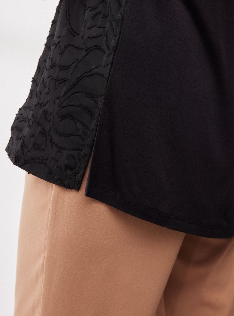 Polera Jacquard con Forro-3