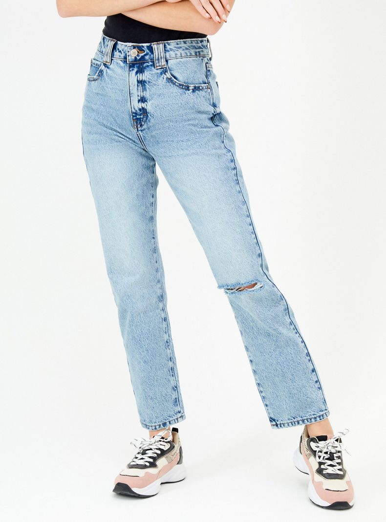 Jeans Tiro Alto