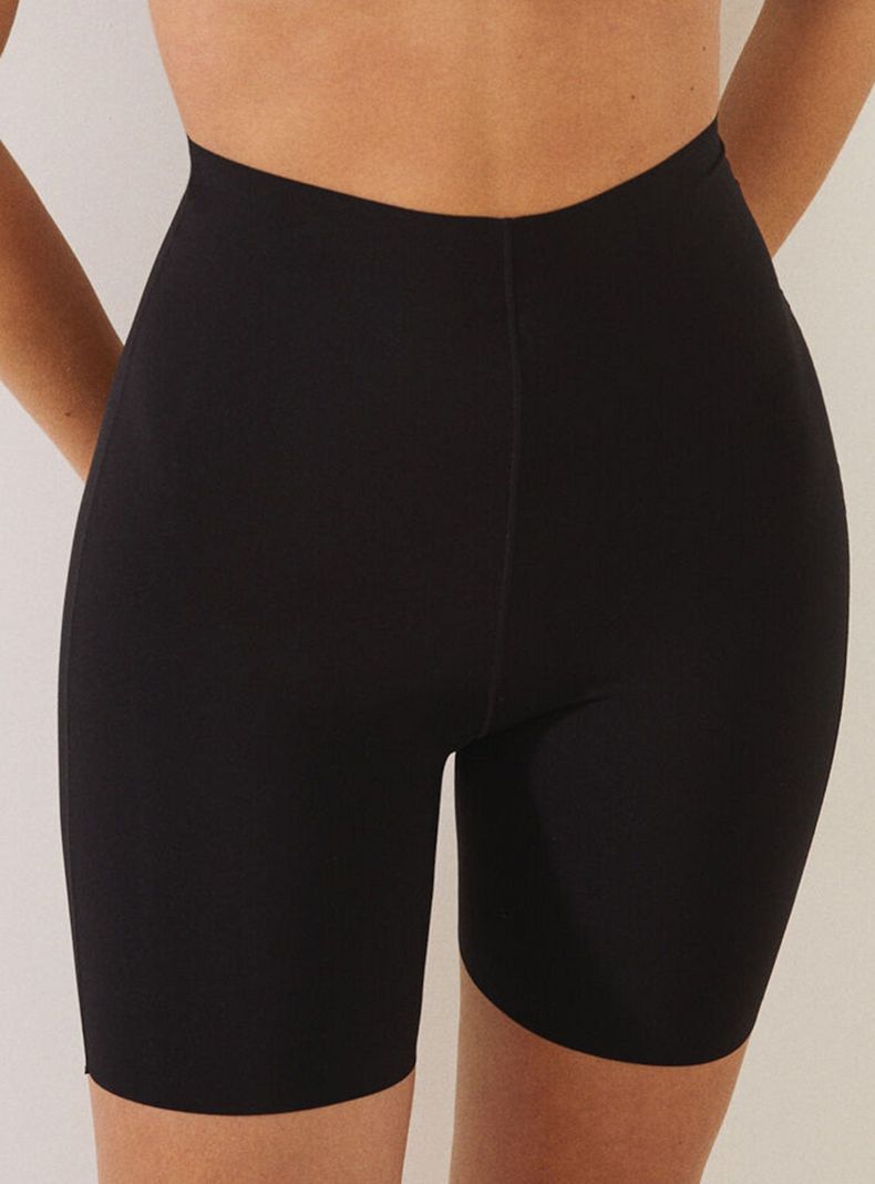 Calzón Modelador Shapewear  Pant Thong Negro-0