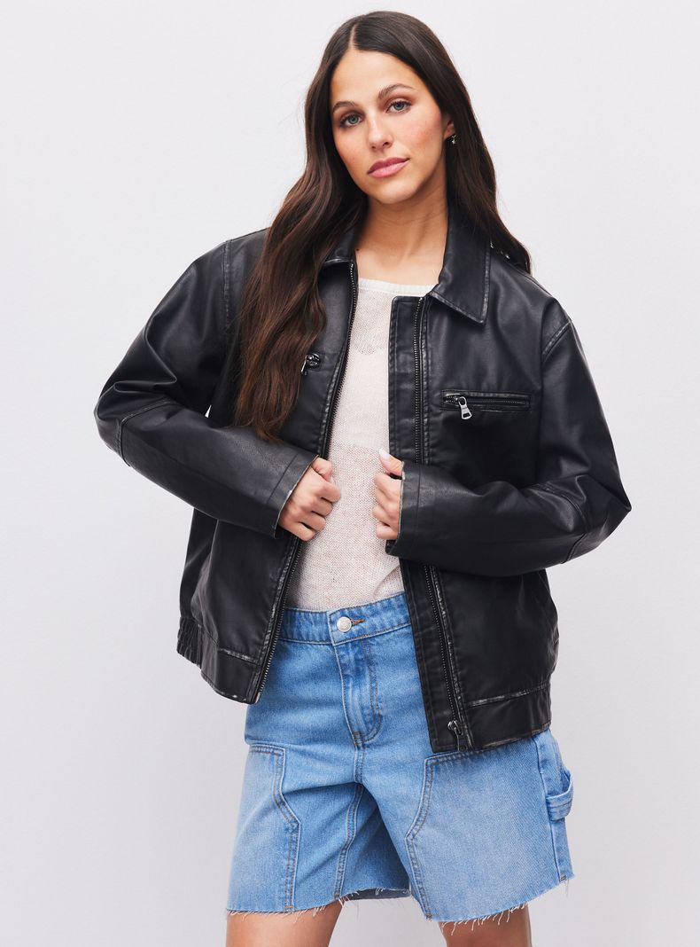 Chaqueta Oversize Lavada