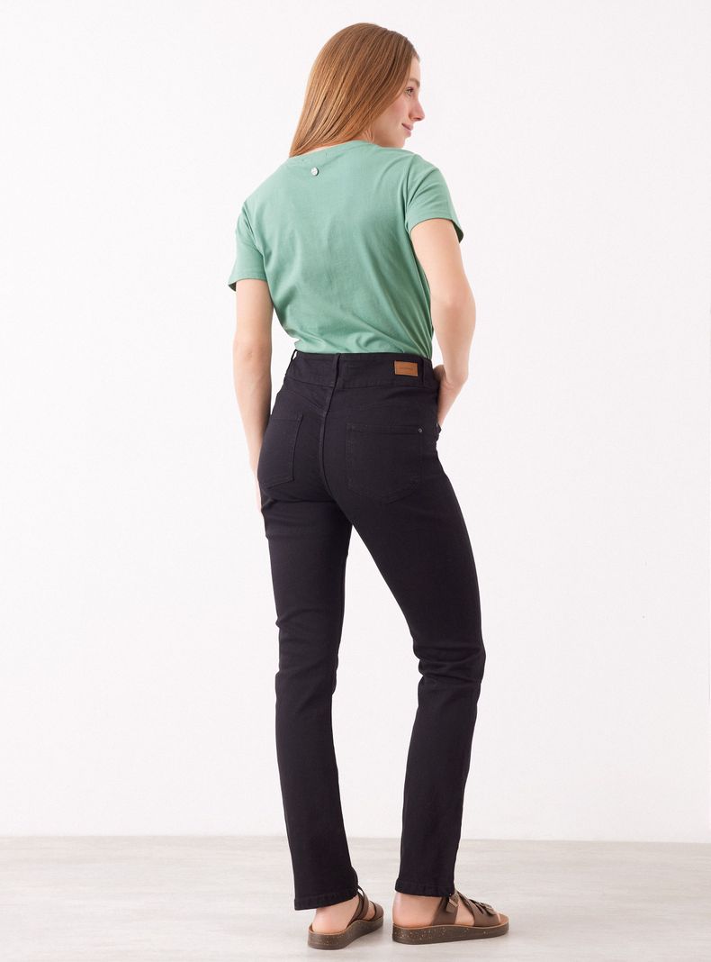 Jeans Básico Focalizado Mezclilla-5