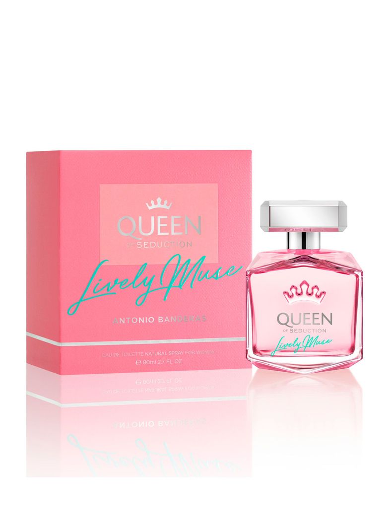 Perfume Queen Of Seduction Lively Muse Banderas EDT Mujer 80 ml EDL-1