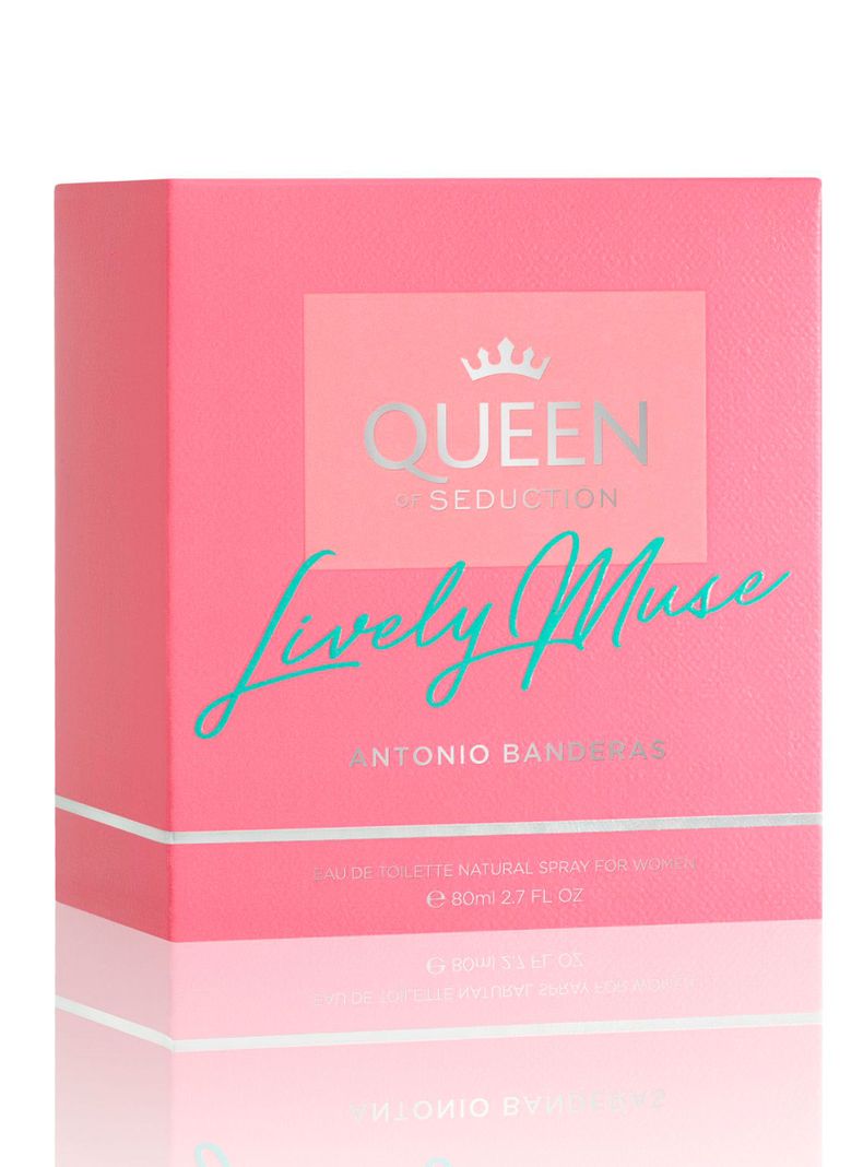 Perfume Queen Of Seduction Lively Muse Banderas EDT Mujer 80 ml EDL-2