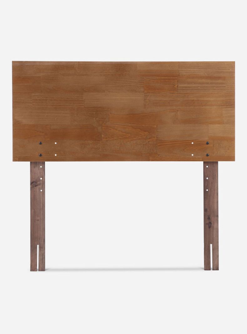 Cama Europea Ergo T 1.5 Plazas + Respaldo Tabor Café-2
