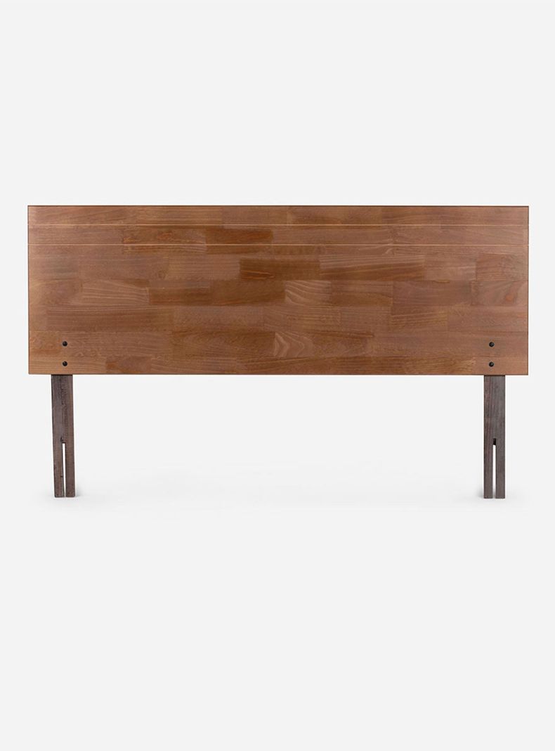 Cama Europea Ergo T 2 Plazas Base Dividida + Respaldo Tabor Café-2