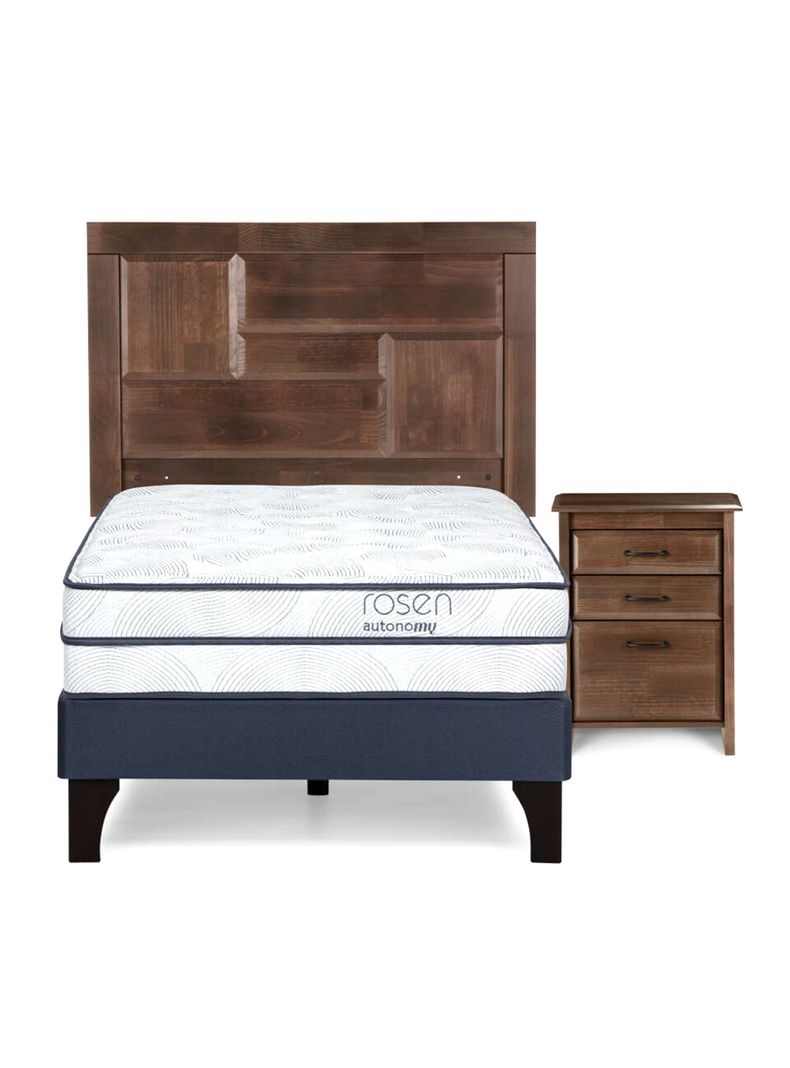 Cama Europea Autonomy Sky 2 Plazas + Set de Muebles Dolce-1
