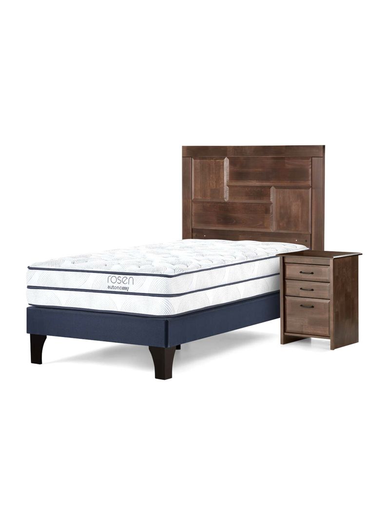 Cama Europea Autonomy Sky 2 Plazas + Set de Muebles Dolce-0