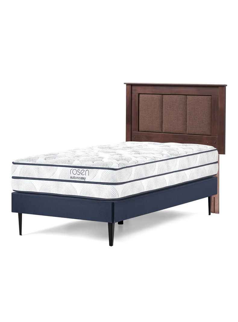 Cama Europea Autonomy Sky 2 Plazas + Respaldo Rachel-0