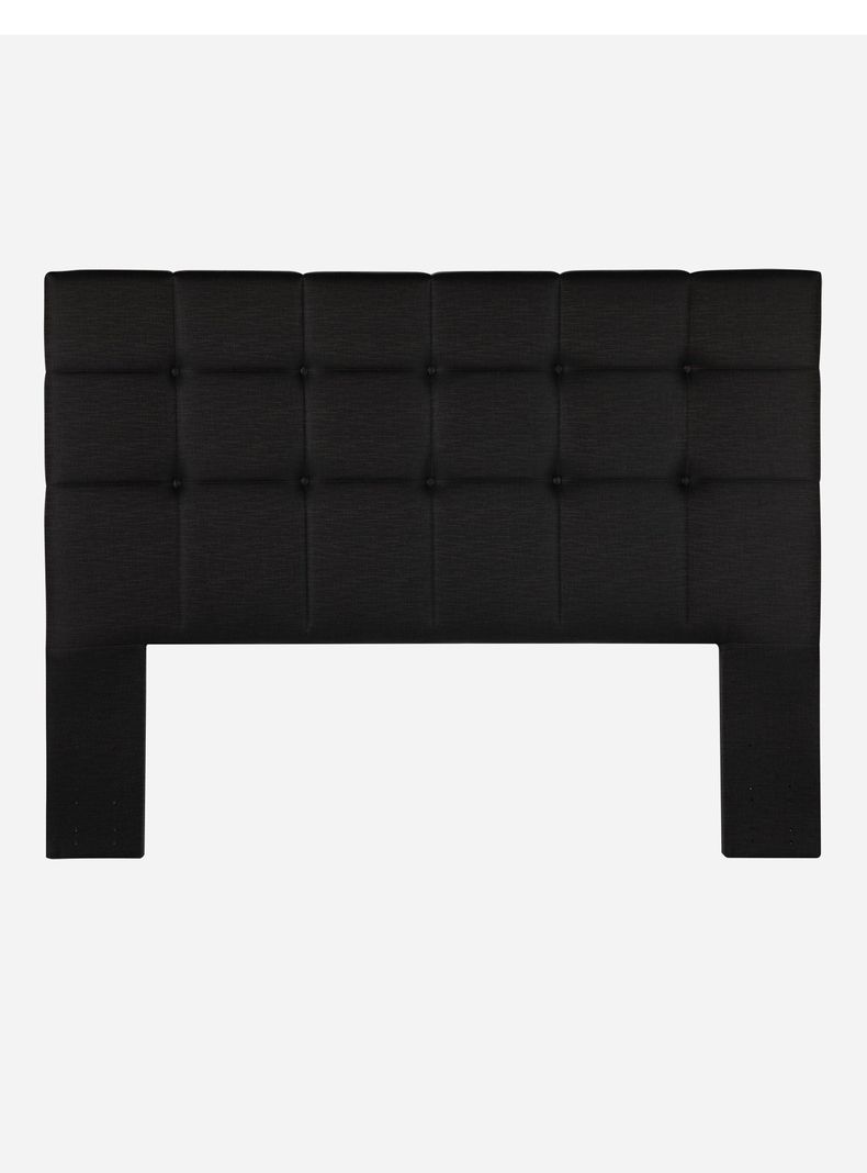 Cama Europea Driven Súper King + Respaldo Issey Grafito-2