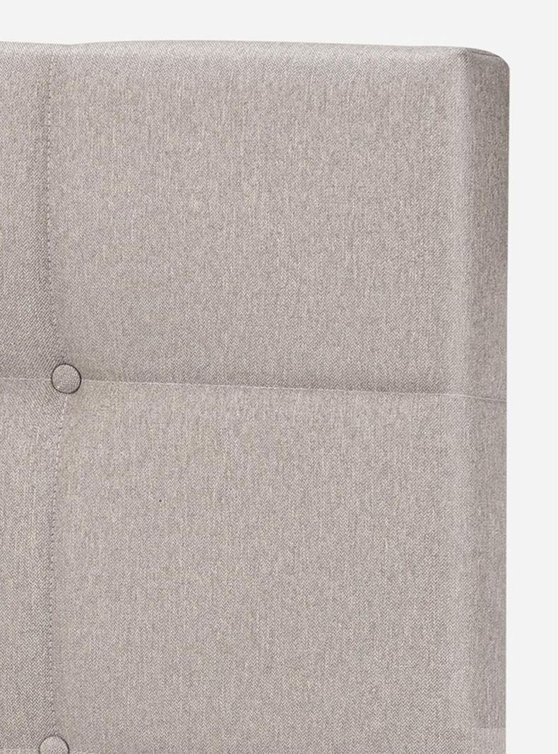 Cama Europea Driven Súper King + Set de Muebles Issey Niebla-3