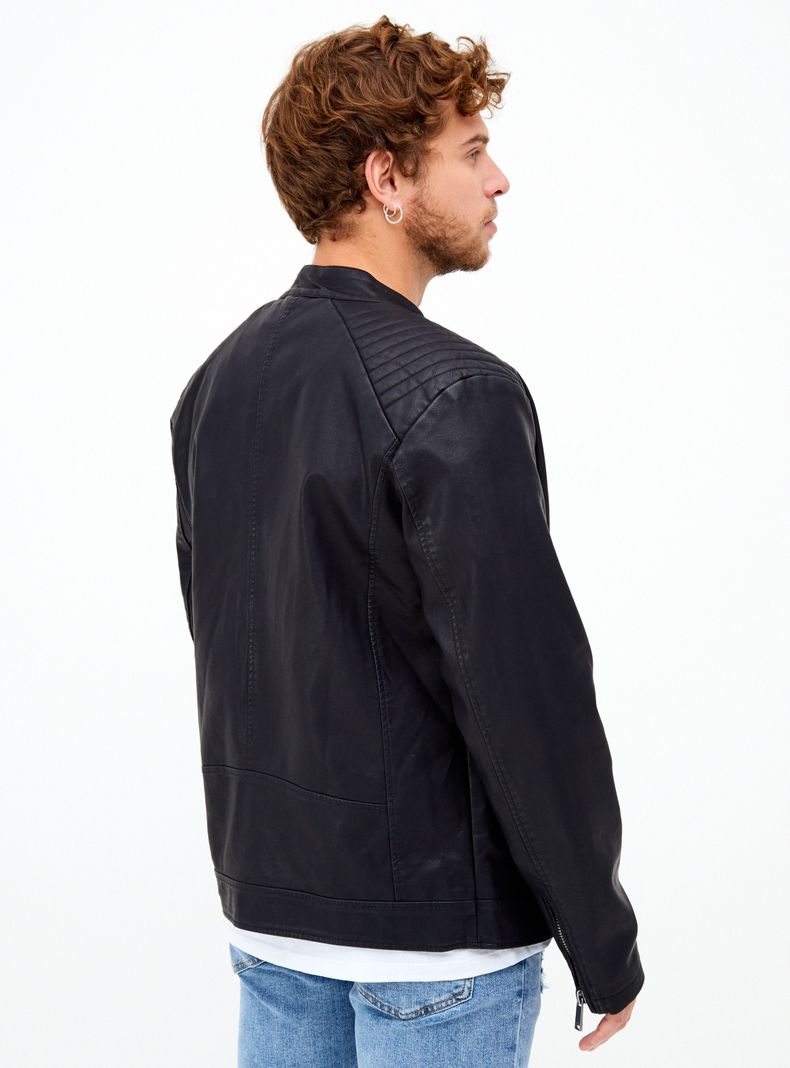 Chaqueta Biker Pu-1