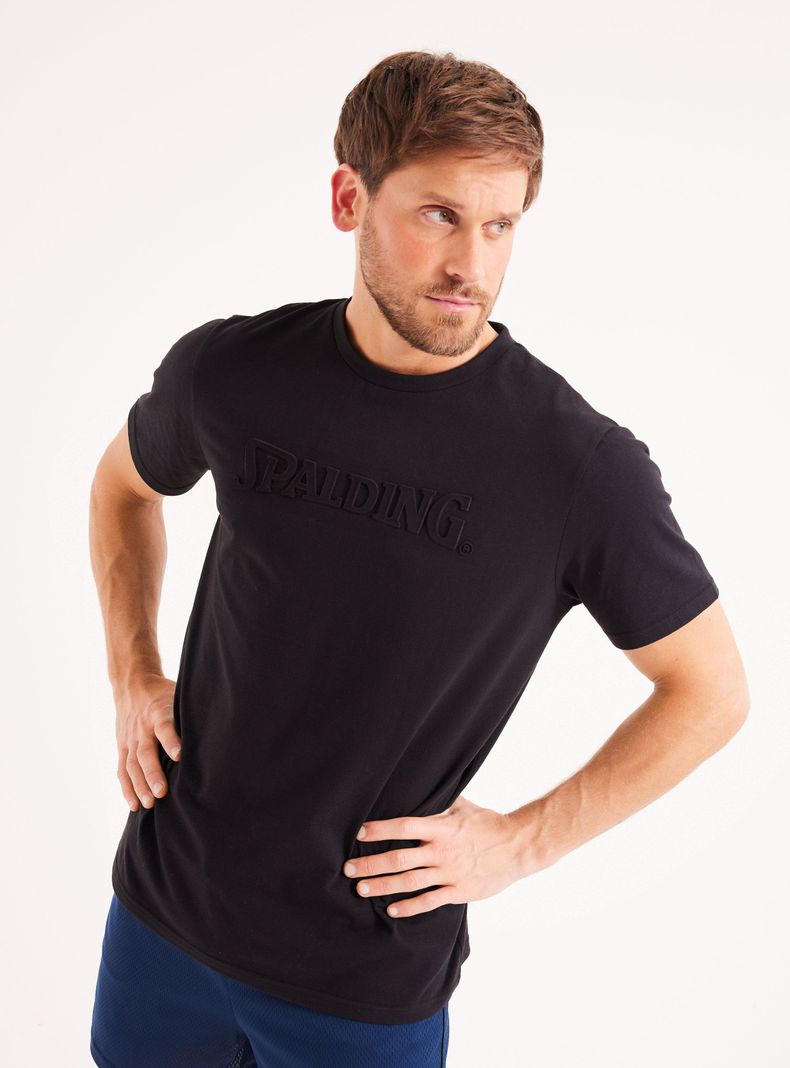 Polera Logotipo Sobre Relieve
