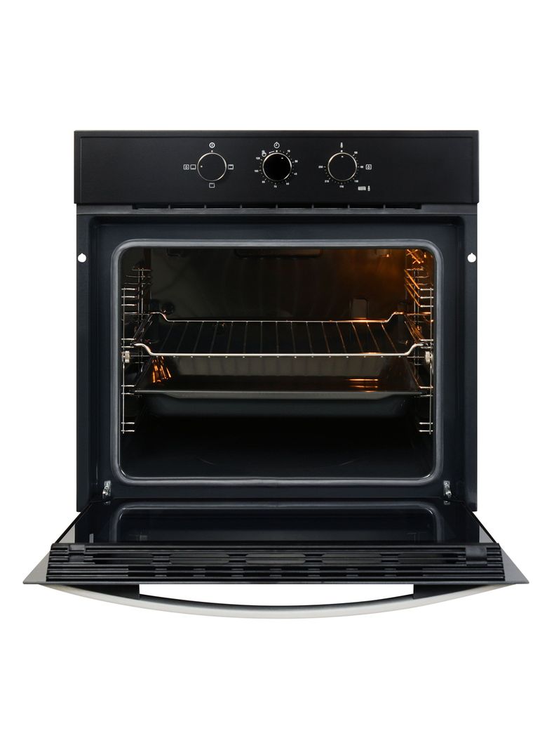 Kit Empotrable Horno Eléctrico HBB510 BK Negro + Encimera Cristal Gas GBC 64003 KBB BK + Campana TL 6310 Negro-2