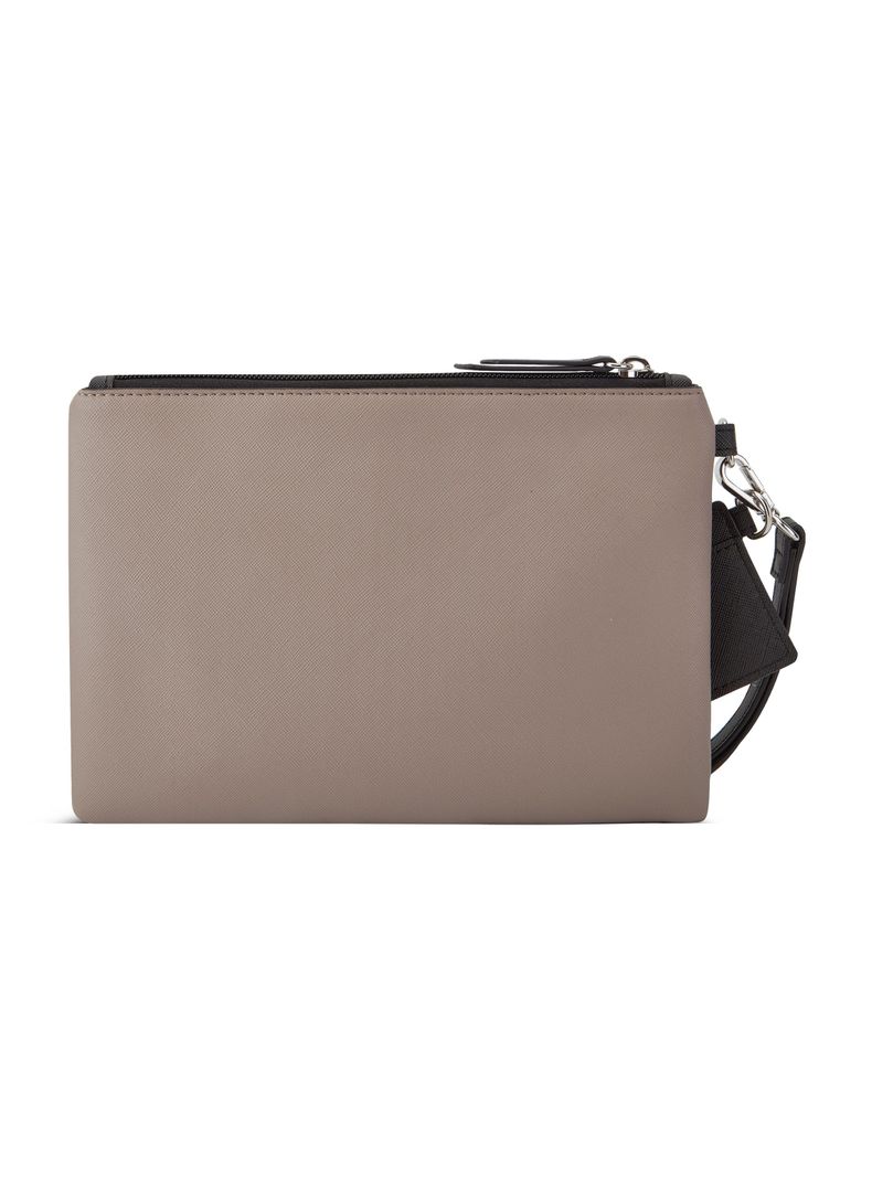 Cartera Sobre de Mano Gris Natalawristletduo-2