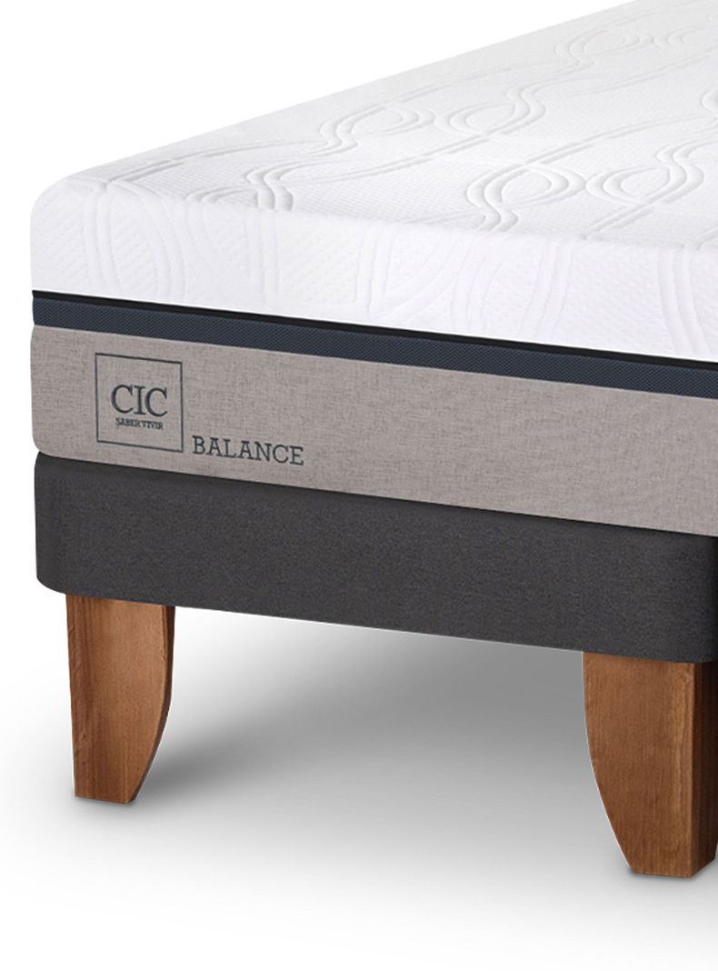 Cama Europea Balance 2 Plazas Base Dividida + Respaldo Villarrica Alpino-4