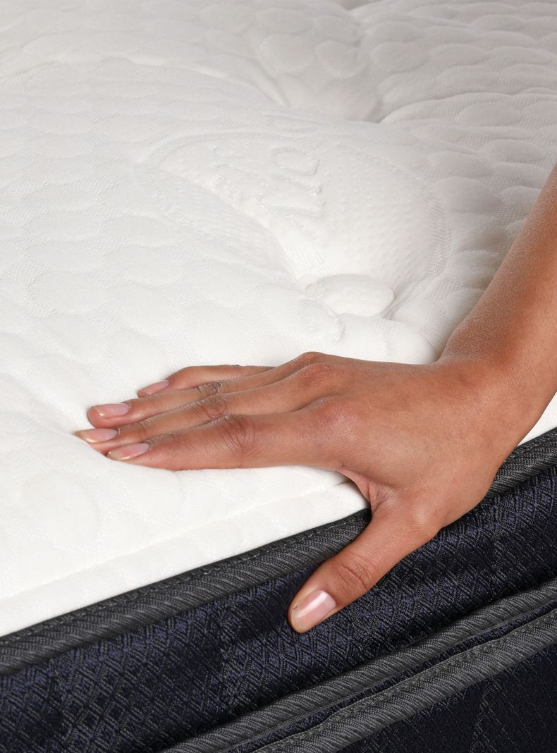 Cama Europea Súper Premium 2 Plazas Base Dividida + Respaldo Villarrica Alpino-3