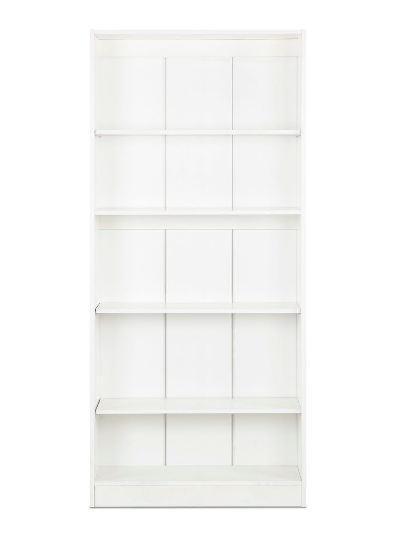 Librero Moscu 4 Repisas 80x180 cm Blanco-2