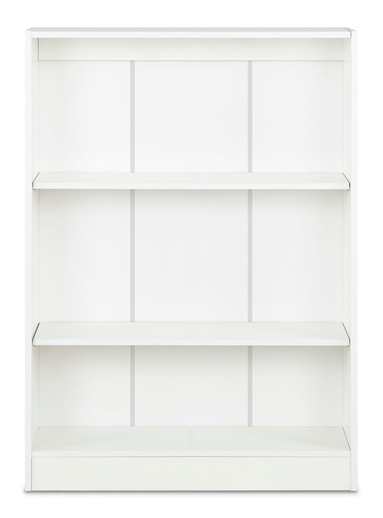 Librero Moscu 2 Repisas 80x112 cm Blanco-2