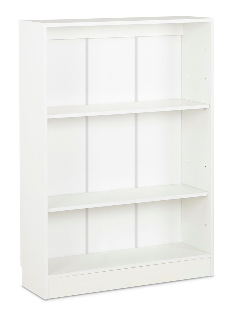 Librero Moscu 2 Repisas 80x112 cm Blanco-0