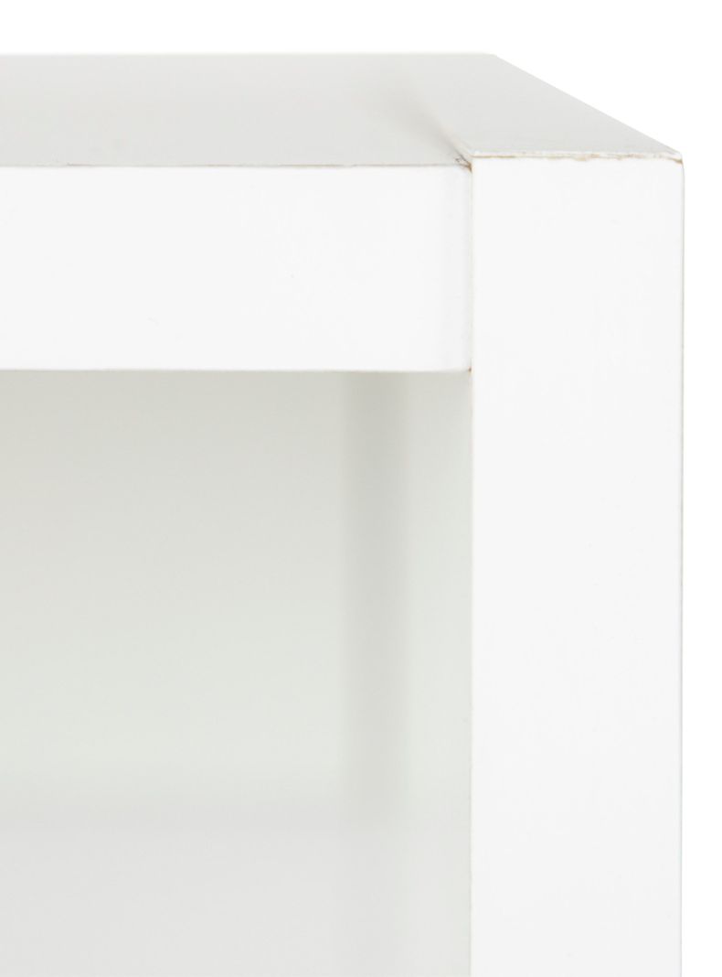Librero Moscu 2 Repisas 80x112 cm Blanco-3