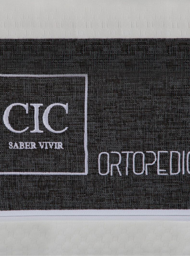Cama Europea Ortopedic 1.5 Plazas + Respaldo Villarrica Olivo-6