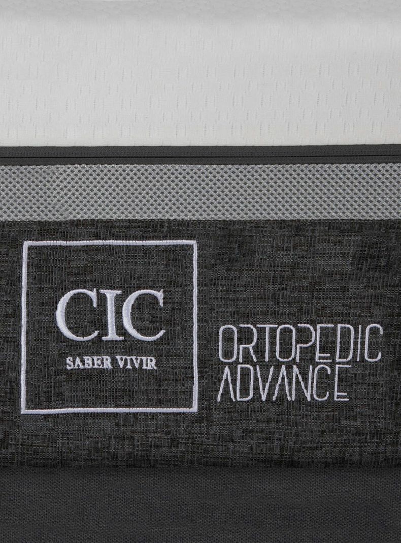 Cama Europea Ortopedic Advance 2 Plazas Base Dividida + Respaldo Villarrica Olivo-5
