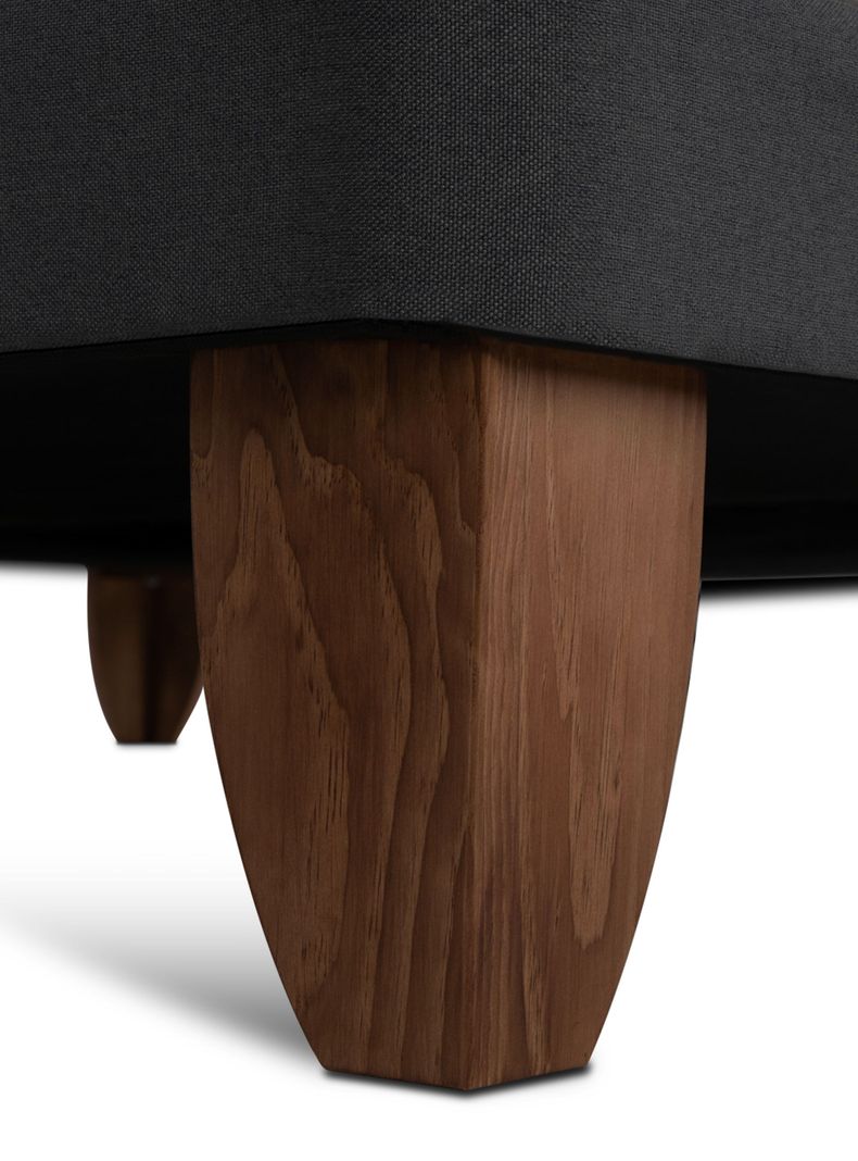 Cama Europea Ortopedic Advance 2 Plazas + Respaldo Múnich Negro-6