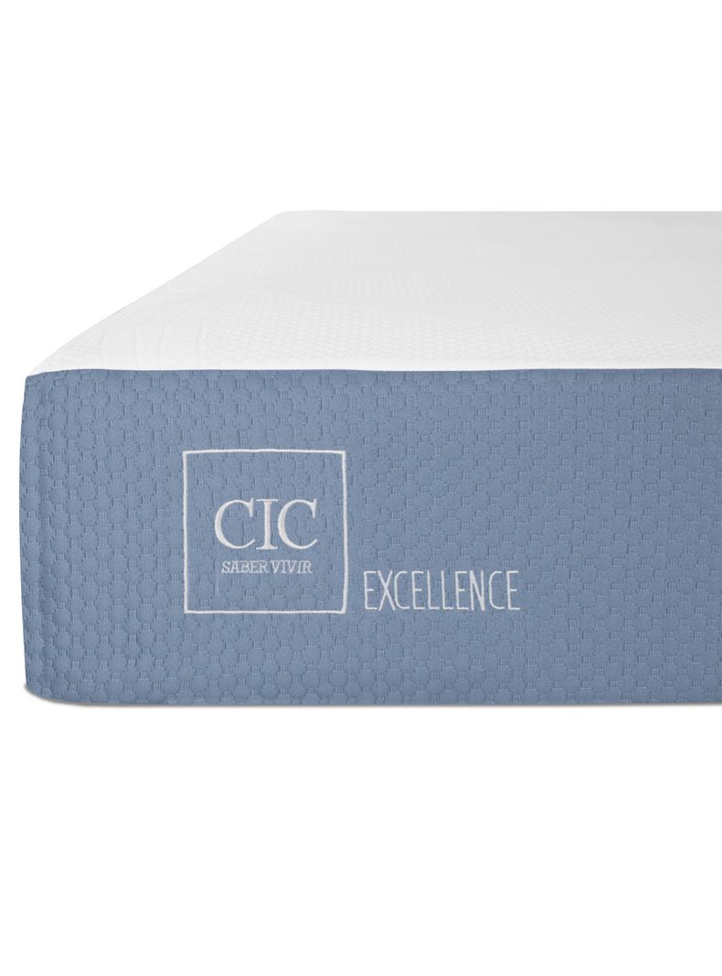 Cama Europea Excellence 1 Plaza x190 cm + Respaldo Múnich Alpino-5