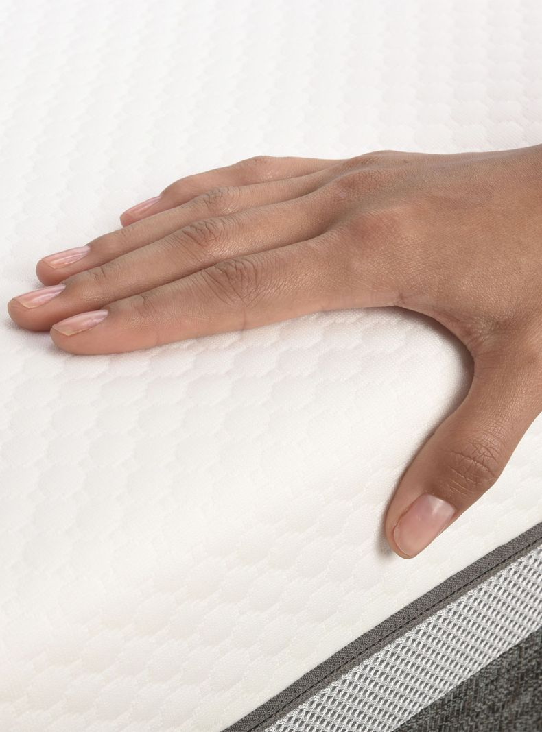 Cama Europea Ortopedic Advance 2 Plazas + Respaldo Múnich Olivo-7