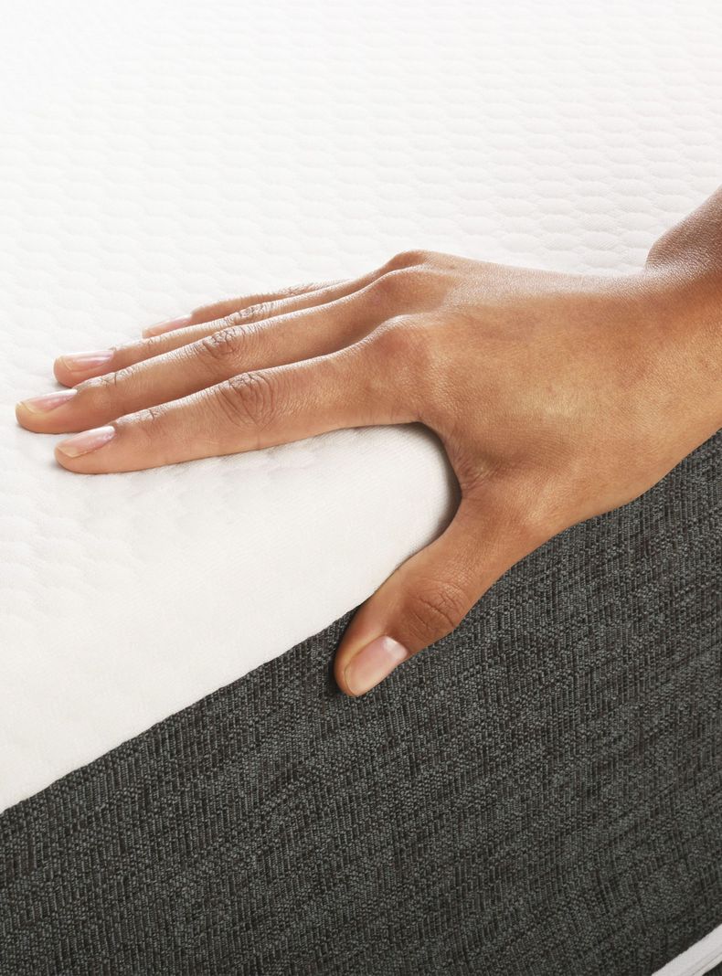 Cama Europea Ortopedic Advance 1.5 Plazas + Respaldo Gales Negro-7