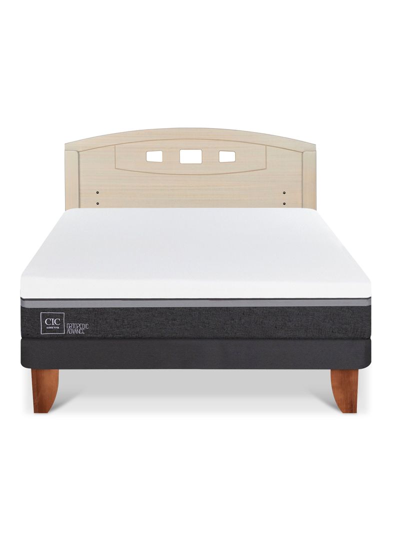 Cama Europea Ortopedic Advance 2 Plazas+ Respaldo Gales Alpino-2