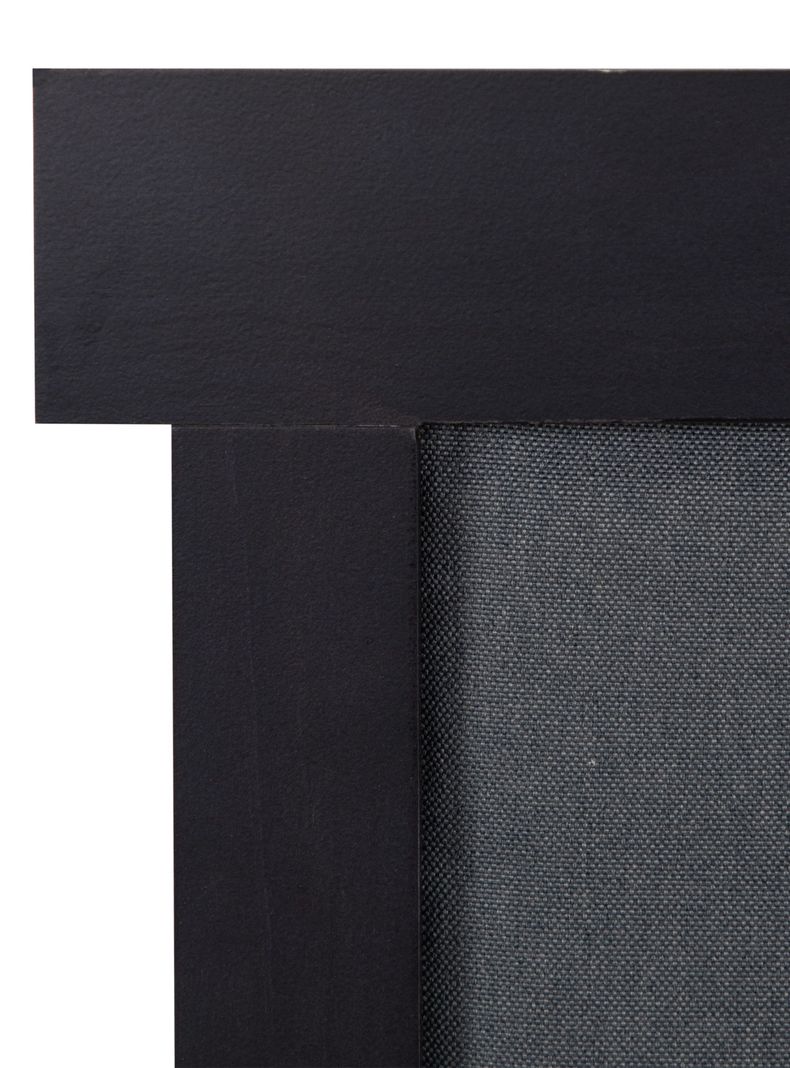 Diván Ortopedic Black 1.5 Plazas Respaldo Dublín Negro-3