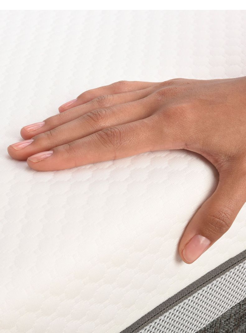 Cama Europea Ortopedic Advance King + Respaldo Dublín Alpino-3