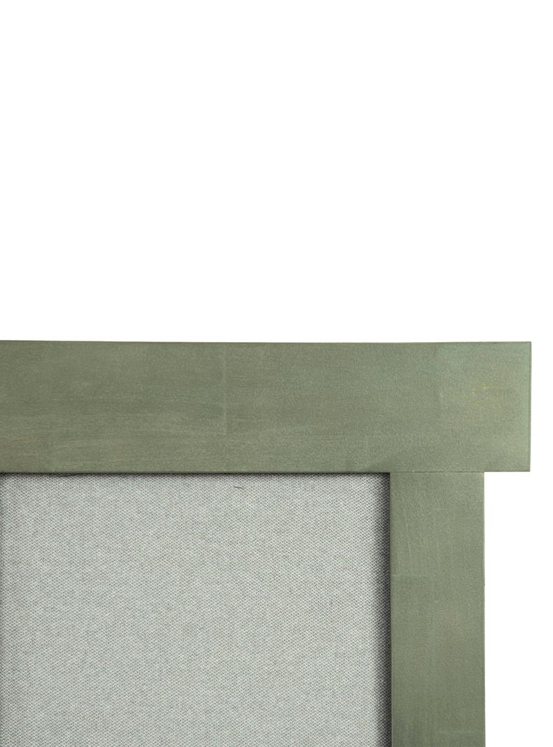 Cama Europea Súper Premium 2 Plazas Base Dividida + Respaldo Dublín Olivo-3