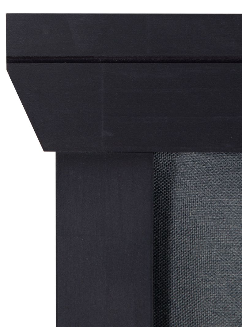 Diván Premium Black 1.5 Plazas Respaldo Torino Negro-3