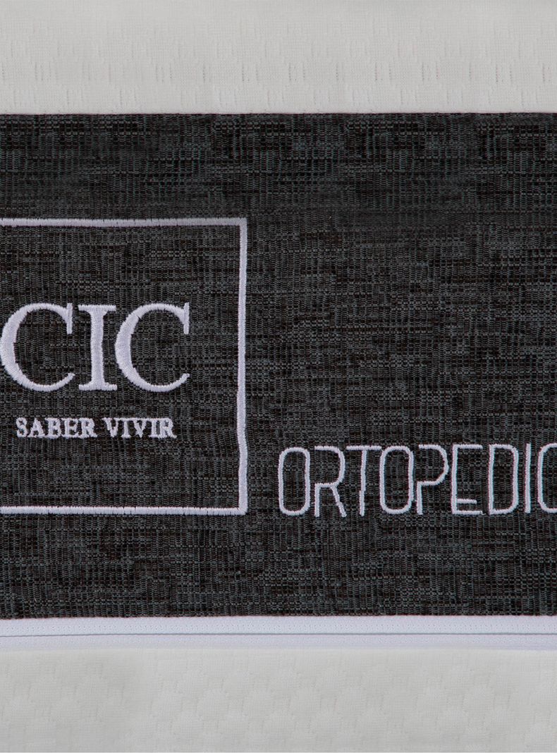 Cama Europea Ortopedic King + Respaldo Torino Negro-6