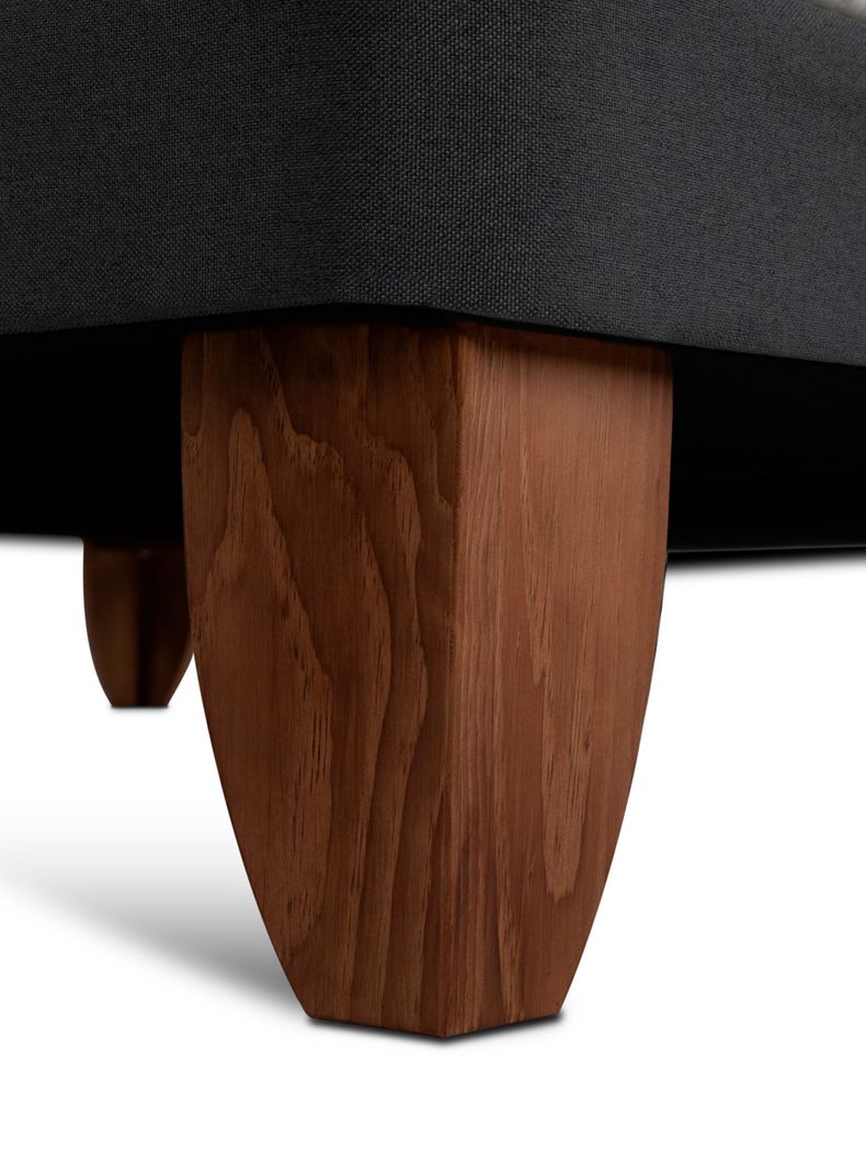 Cama Europea Balance King + Respaldo Torino Negro-7