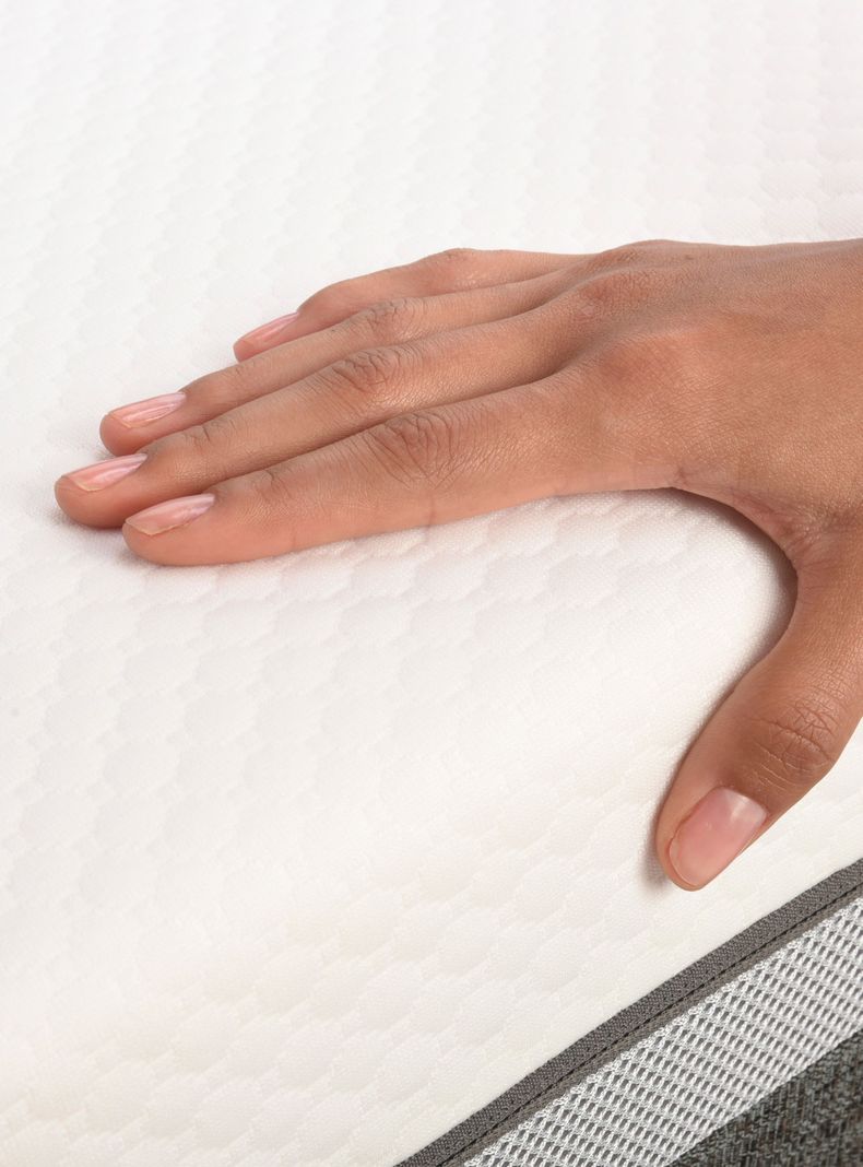 Cama Europea Ortopedic Advance 2 Plazas + Respaldo Torino Olivo-7