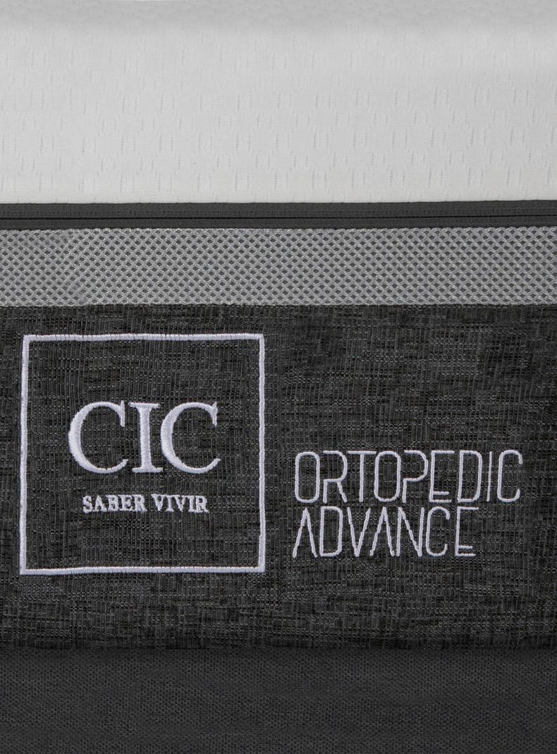 Cama Europea Ortopedic Advance 2 Plazas + Respaldo Torino Olivo-5