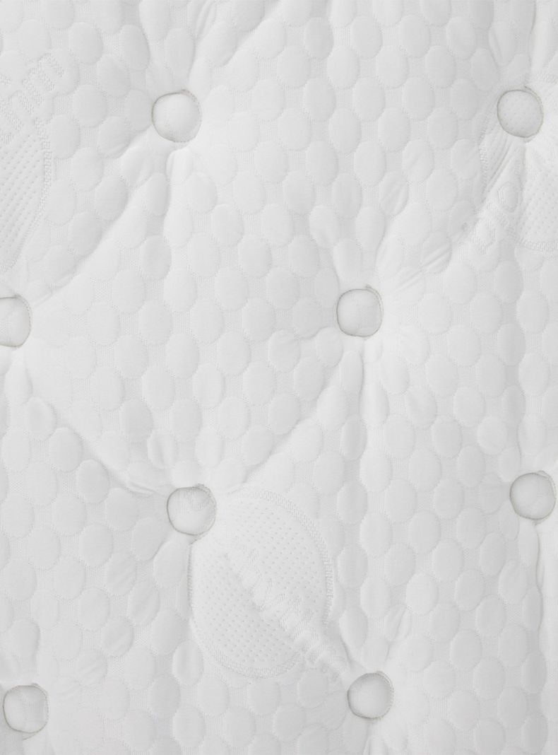 Cama Europea Super Premium 2 Plazas Base Dividida + Respaldo Milán Negro-4