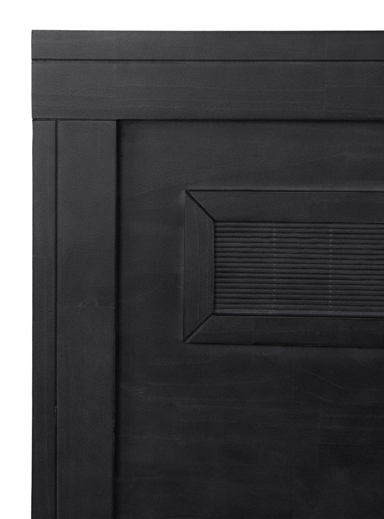 Cama Europea Lux King + Respaldo Milán Negro-3