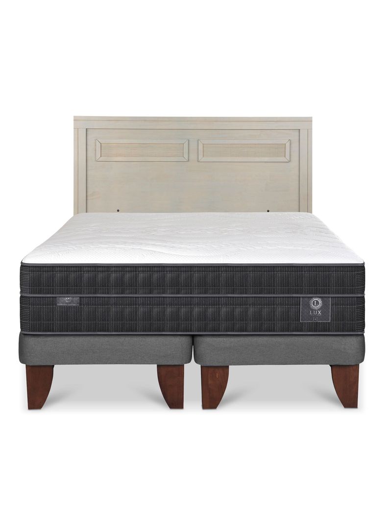 Cama Europea Lux King + Respaldo Milán Alpino-2