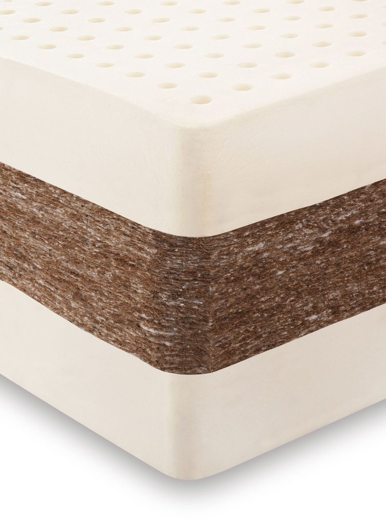 Cama Europea Cocopedic 2 Plazas Base Dividida + Respaldo Milán Alpino-7